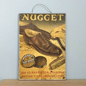 Πινακάκι vintage διακοσμητικό Nugget Δια Το Καλύτερον Στίλβωμα