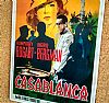 Vintage κινηματογραφίκή αφίσα Casablanca ξύλινη χειροποίητη
