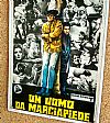 Vintage κινηματογραφίκή αφίσα Midnight Cowboy ξύλινη χειροποίητη
