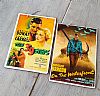 Vintage κινηματογραφίκή αφίσα The 39 Steps ξύλινη χειροποίητη