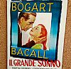 Vintage κινηματογραφίκή αφίσα The Big Sleep ξύλινη χειροποίητη