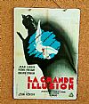 Vintage κινηματογραφίκή αφίσα La Grande Illusion ξύλινη χειροποίητη