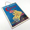 Ξύλινη πινακίδα αφίσα Circus Ringling Bros And Barnum & Bailey vintage χειροποίητη