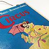Ξύλινη πινακίδα αφίσα Circus Ringling Bros And Barnum & Bailey vintage χειροποίητη