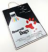 Πινακίδα ξύλινη κινηματογραφίκή αφίσα Reservoir Dogs vintage χειροποίητη