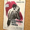 Vintage πινακίδα κινηματογραφική αφίσα Hiroshima Mon Amour ξύλινη χειροποίητη