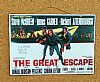 Vintage κινηματογραφική αφίσα The Great Escape χειροποίητη