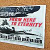 Ξύλινη κινηματογραφική αφίσα From Here To Eternity vintage χειροποίητη