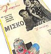 Vintage αφίσα Μίσκο ξύλινη χειροποίητη