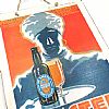 Ξύλινη πινακίδα vintage Amstel Beer